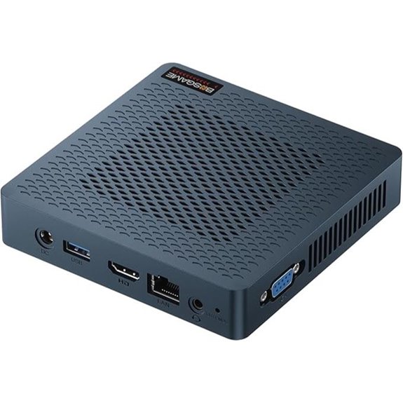 BOSGAME Fanless Mini PC with Windows 10