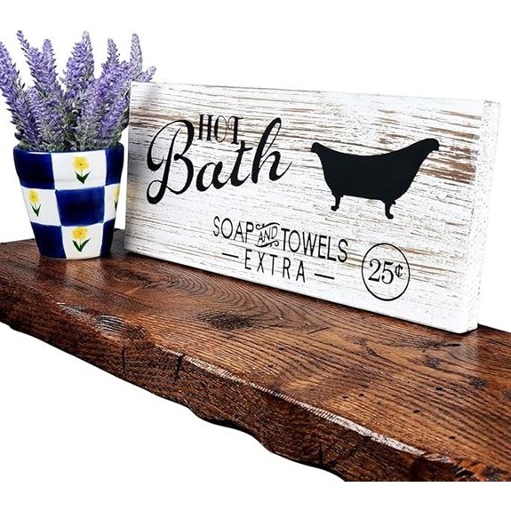 Rustic Reclaimed Wood Floating Shelves Farmhouse Style