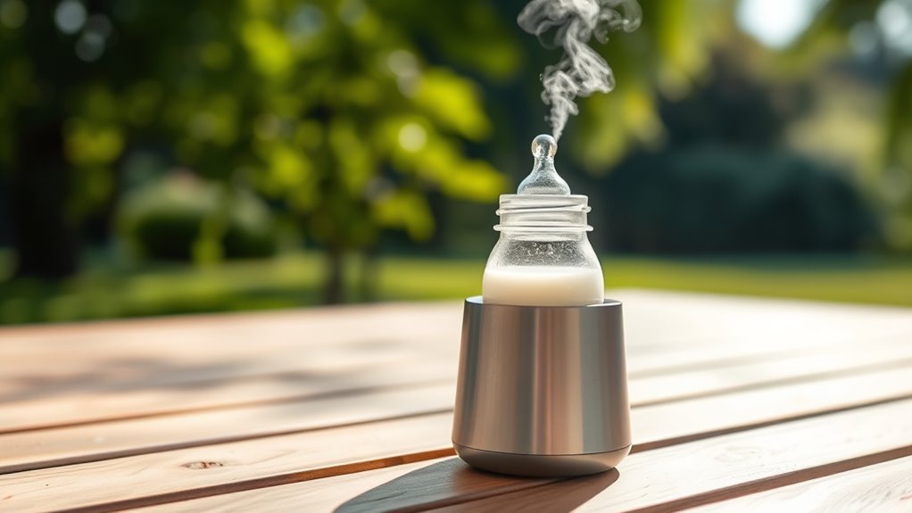 fast portable efficient warmer