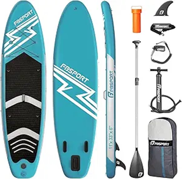 FBSPORT 11' Paddle Board with Accessories