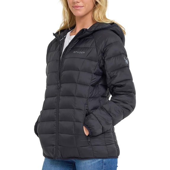 Spyder Women's Packable Hooded Puffer Jacket