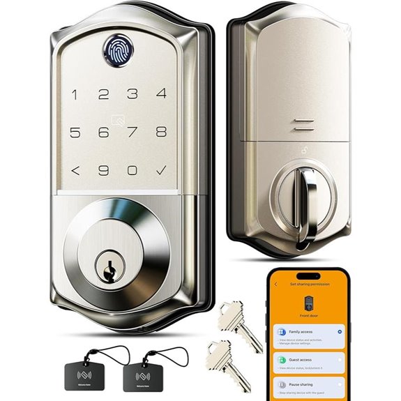 Veise VE017 Fingerprint Smart Door Lock