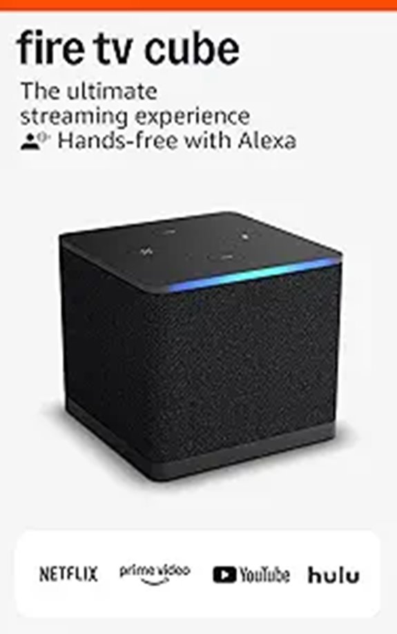 Amazon Fire TV Cube with Alexa and Wi-Fi 6E