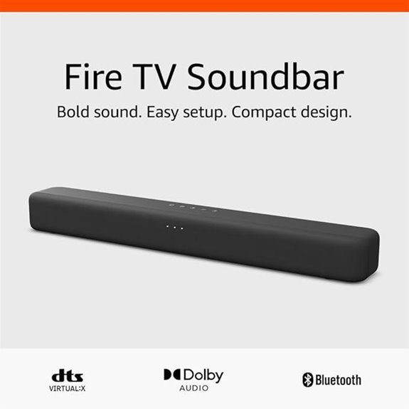 Amazon Fire TV Soundbar with DTS and Dolby Audio