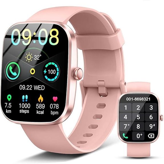 Smart Watch with Call Fitness & Sleep Tracking