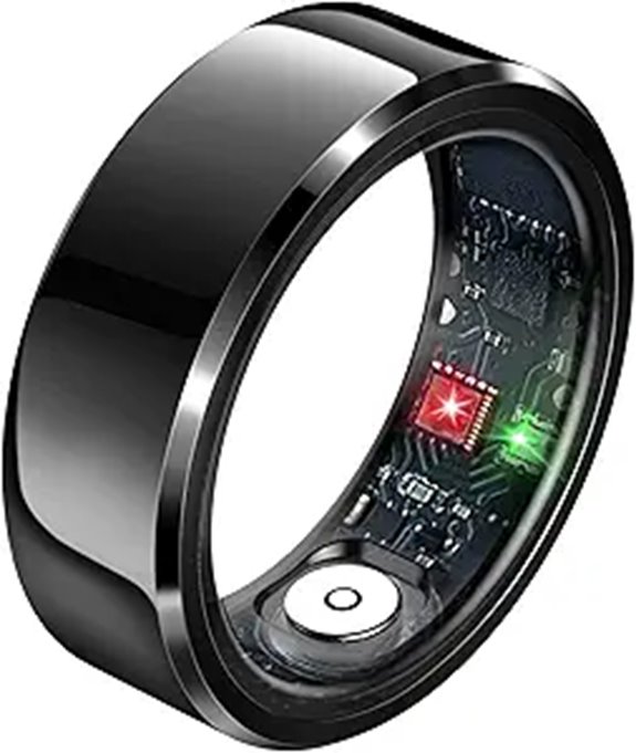 Smart Fitness Ring with Heart Rate & Sleep Tracking
