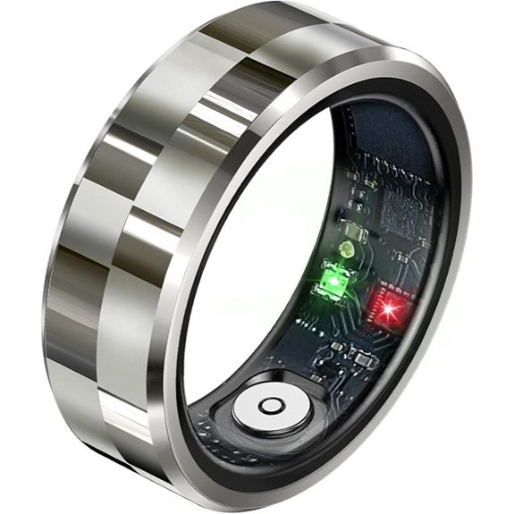 Smart Fitness Ring with Heart Rate & Sleep Monitoring