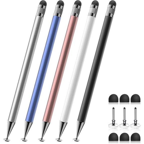 5-Pack Universal Touch Screen Stylus Pens