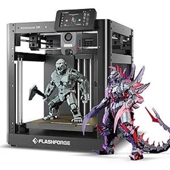 FLASHFORGE AD5M 3D Printer with Auto Calibration