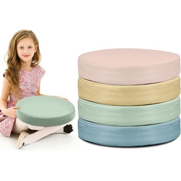 Juexica 4 Pcs Flexible Seating Floor Cushions