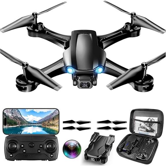 Drones with Camera for Adults Foldable 1080p