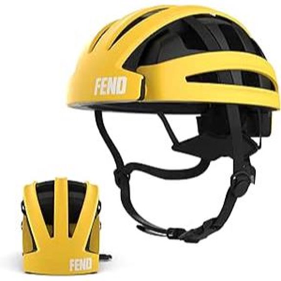 FEND One Foldable Bike Helmet with Safety Certification