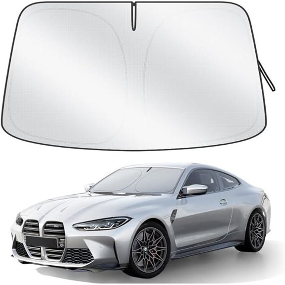 Car Windshield Sun Shade Foldable & Universal Fit