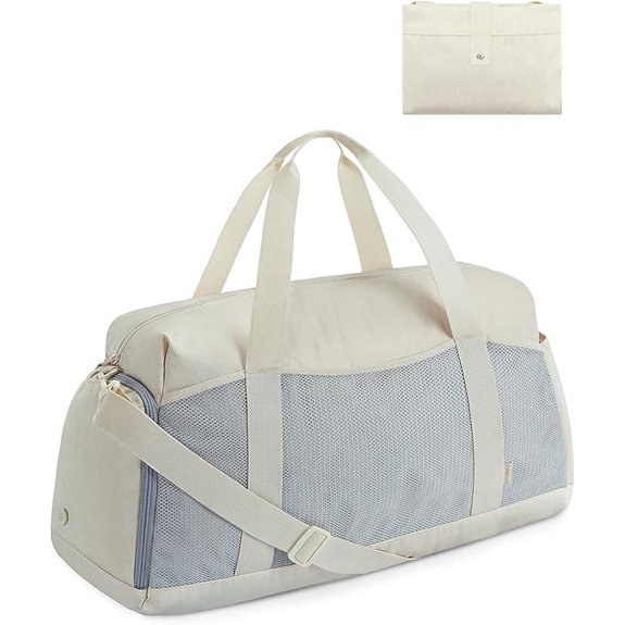 BAGSMART Foldable Duffle Bag for Women