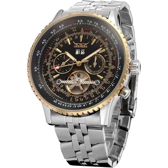 FORSINING Men's Waterproof Automatic Skeleton Watch