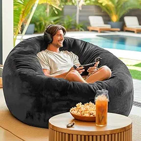 Codi 4ft Bean Bag Chair with Filler