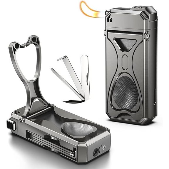 4-in-1 Pipe Lighter Set with Cleaning Tools