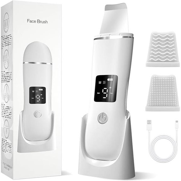 Face Scrubber Skin Spatula with 4 Modes