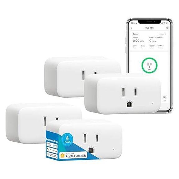 SwitchBot HomeKit Smart Plug 4 Pack