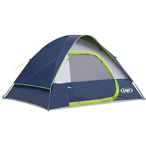 4-Person Waterproof Camping Tent with Rainfly