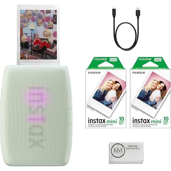 Fujifilm INSTAX Mini Link 3 Smartphone Printer Bundle