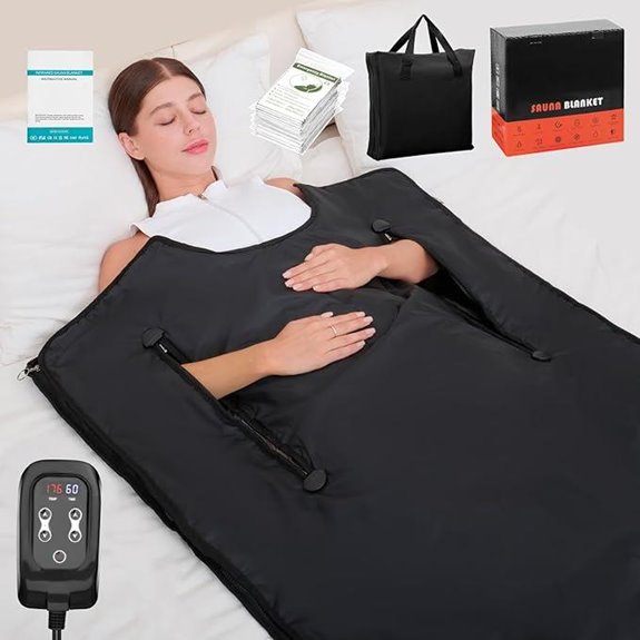 Infrared Sauna Blanket for Full Body Detox