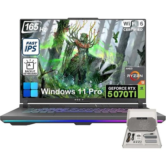 ASUS ROG Strix G16 Gaming Laptop with RTX 5070 Ti
