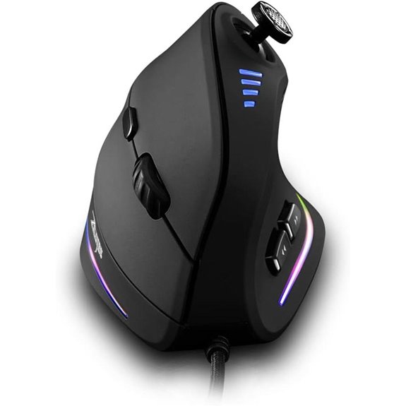 Zelotes Wired Gaming Mouse with Joystick and RGB