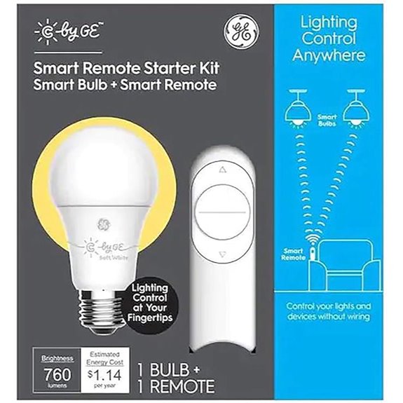GE C by GE Starter Kit with Smart LED Bulb