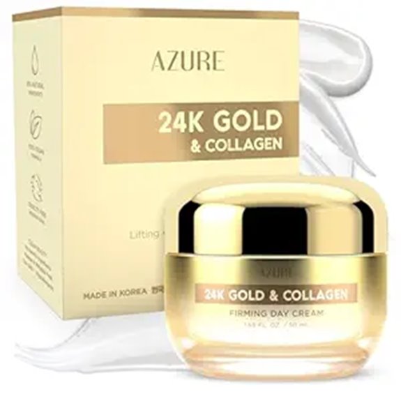 Azure Gold & Collagen Face Moisturizer for All Skin