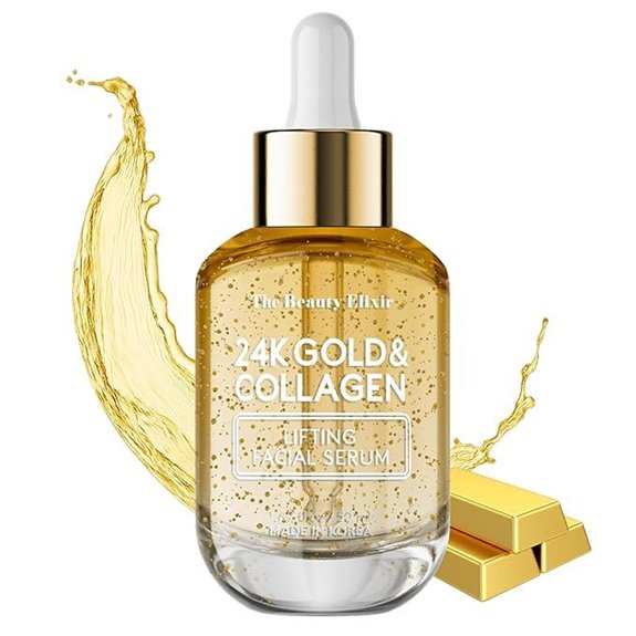 Collagen Serum with Gold for Anti-Aging & Hydration