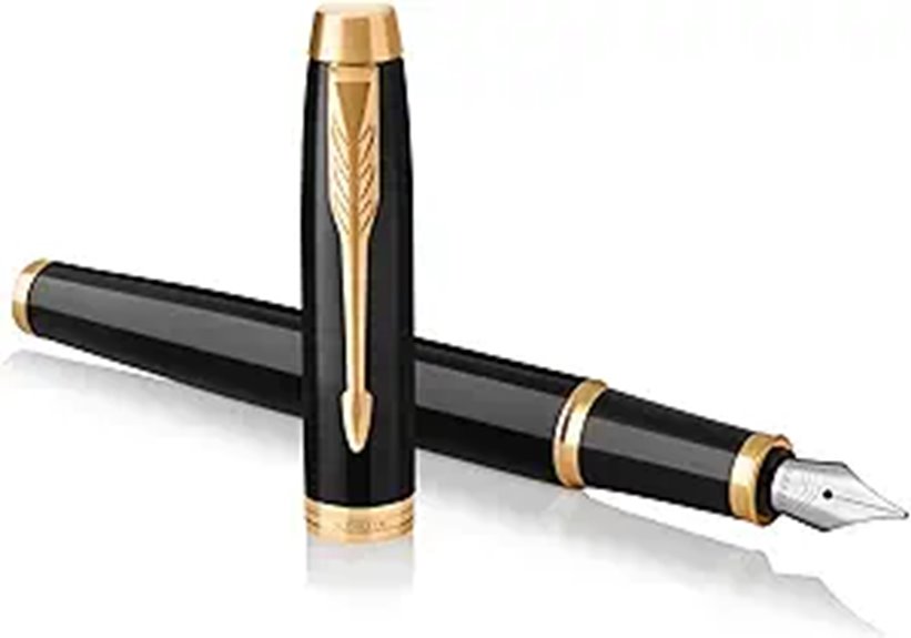 Parker IM Fountain Pen with Gold Trim and Refill