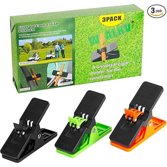 3-Pack Golf Cart Cigar Holders