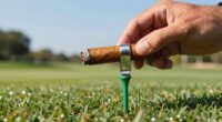 golf cigar holder clips