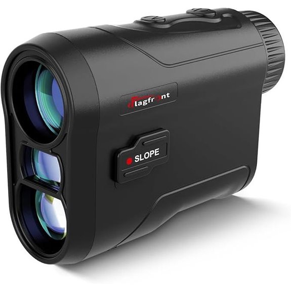 Golf Rangefinder with Slope and Flag Lock