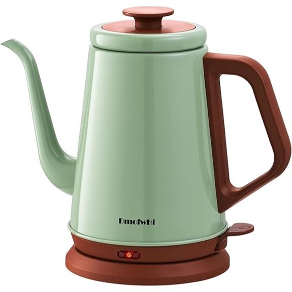 DmofwHi Gooseneck Electric Kettle 1.0L BPA-Free