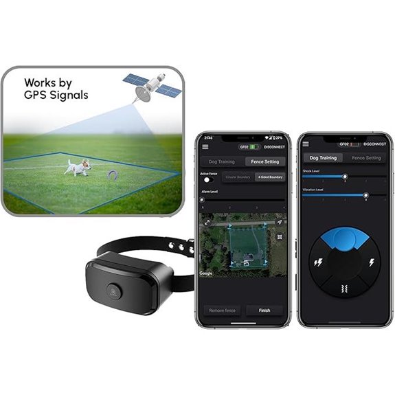 Upgrated GF02 Plus GPS Dog Fence & Trainer
