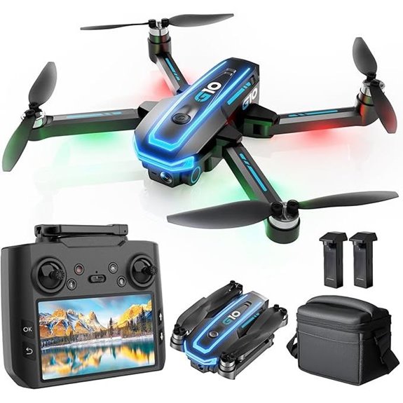 GPS Drone with 4K Camera Long Battery Easy Fly