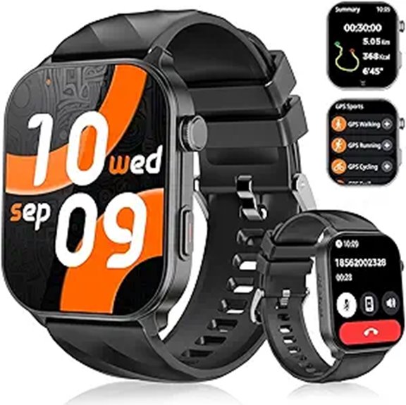 Smart Watch with GPS & Fitness Tracking