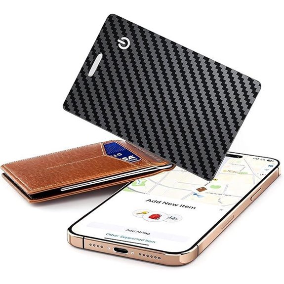 Apple Find My Wallet Tracker with GPS and Waterproof