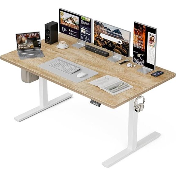 Grandder 55x32 Electric Standing Desk with Memory