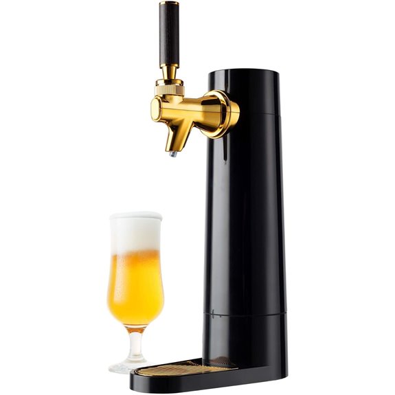 GREEN HOUSE Draft Beer Dispenser & Foam Maker