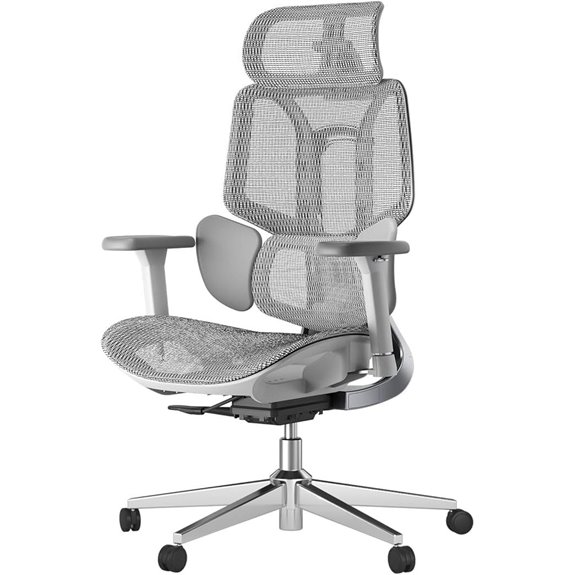 Hbada E3 Air Ergonomic Office Chair Grey