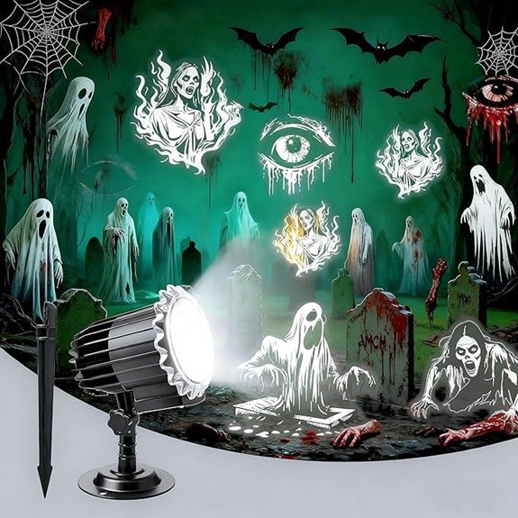 Halloween Ghost Projector Lights for Yard and Patio