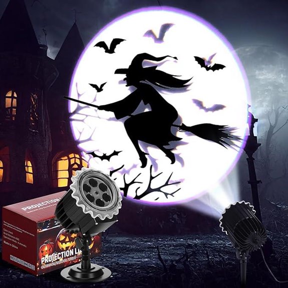 Halloween Projector Light with Film Slides