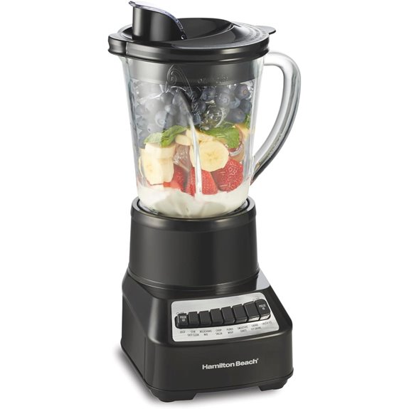 Hamilton Beach Wave Crusher Blender with 40oz Glass Jar