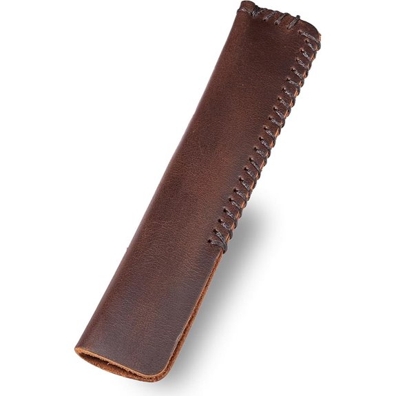 Handmade Leather Fountain Pen Sleeve Holder Pouch