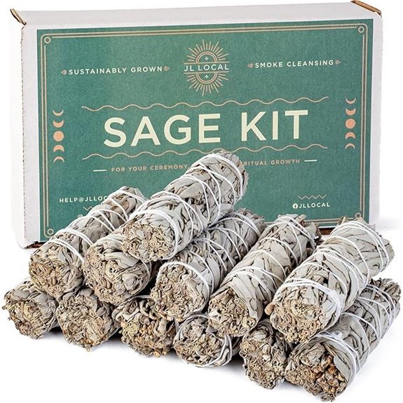 Handcrafted White Sage Smudge Sticks for Cleansing