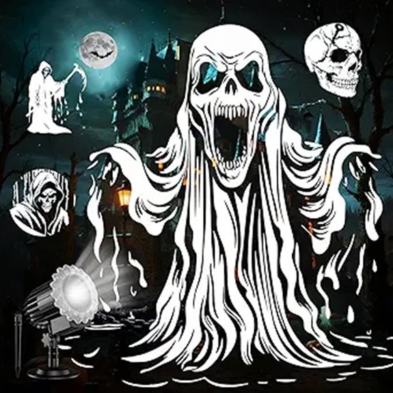 Fussion 3D Haunted Halloween Projector with Patterns