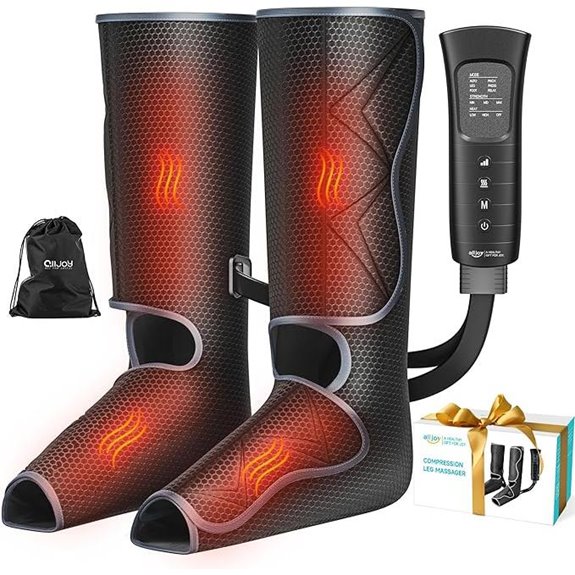 ALLJOY Leg Massager with Heat & Compression